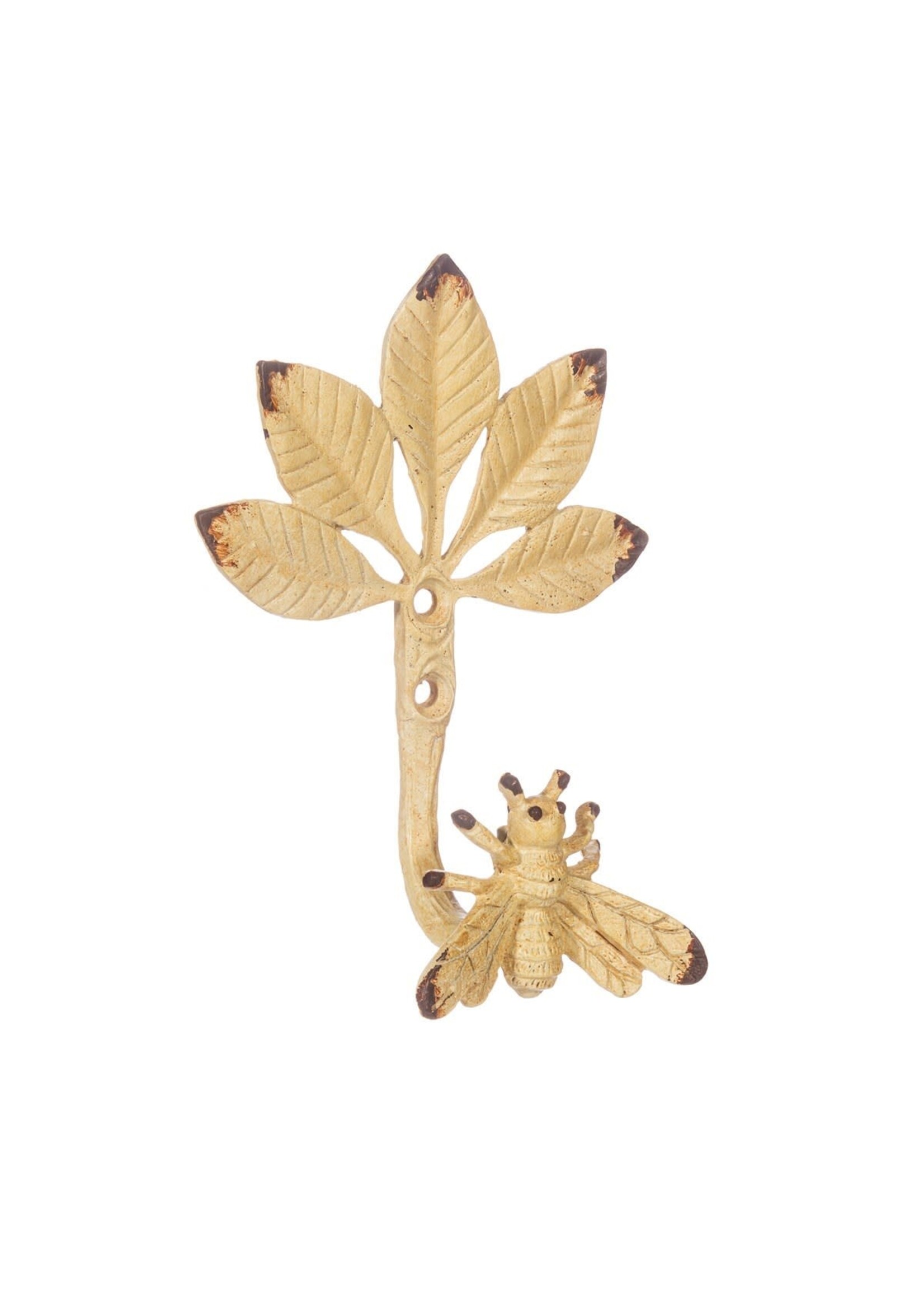 Sass & Belle Creamy Yellow Bee Tieback & Hook