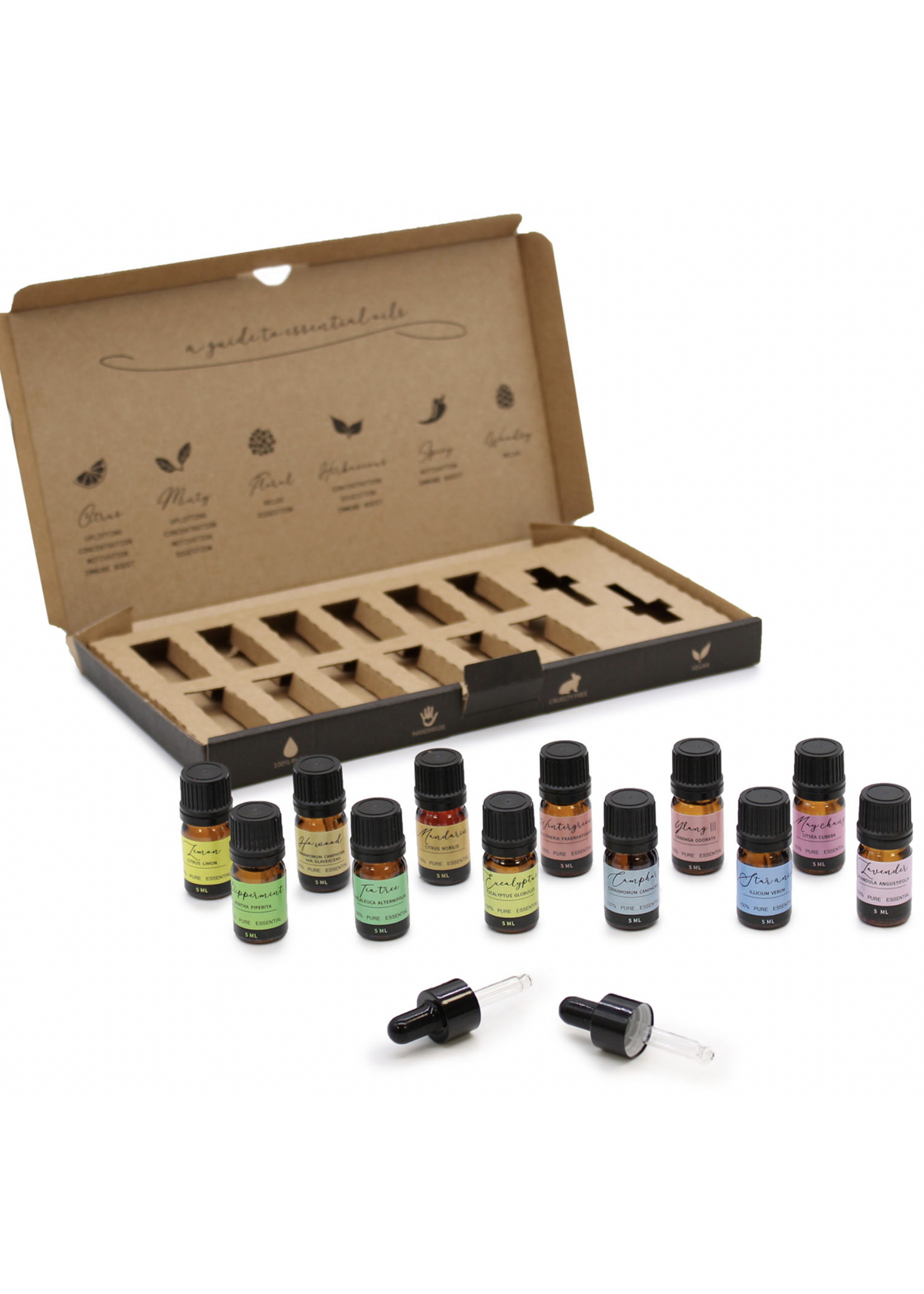 Ancient Wisdom Aromatherapy Essential Oil Set - Starter Pack