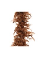 Decoris Feather Boa Brown 180cm