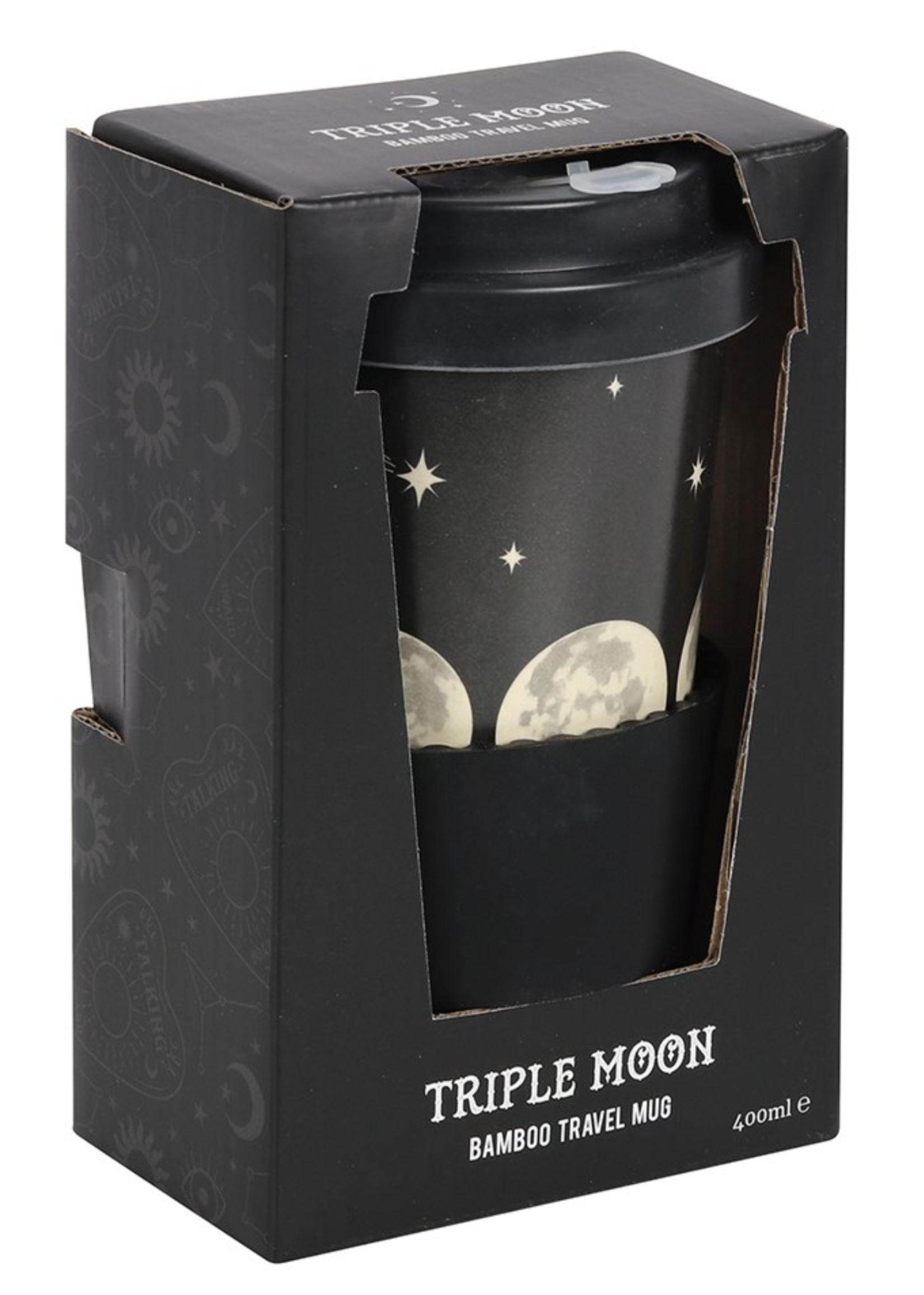 Something Different Triple Moon Bamboo Travel Mug