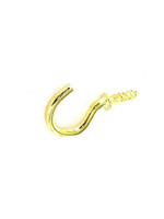 Securit Securit Cup Hook 19mm Brass Plated S6311