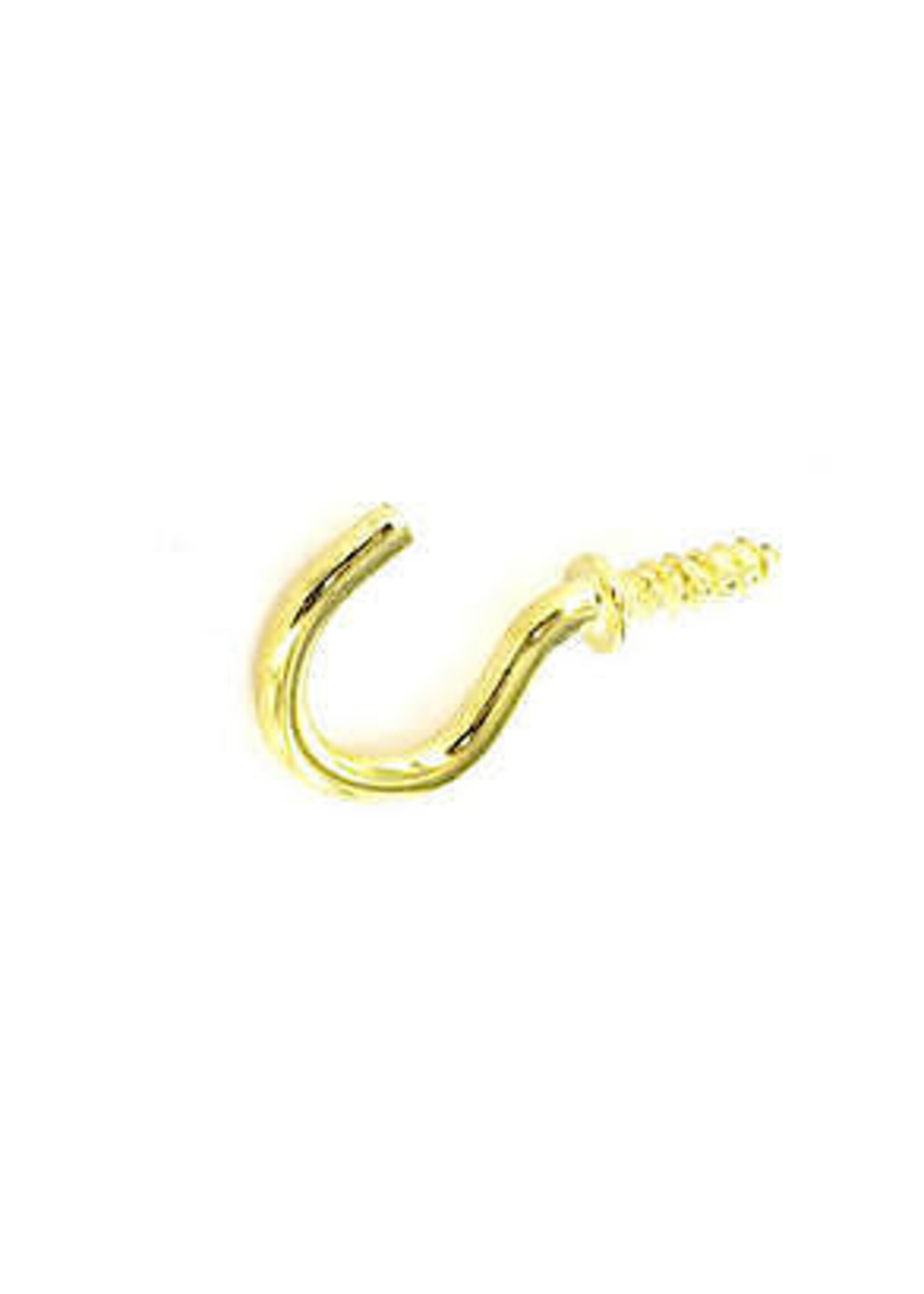 Securit Securit Cup Hook 19mm Brass Plated S6311