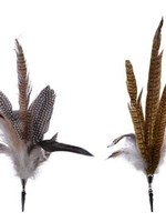 Decoris Clip on Feathers set of two