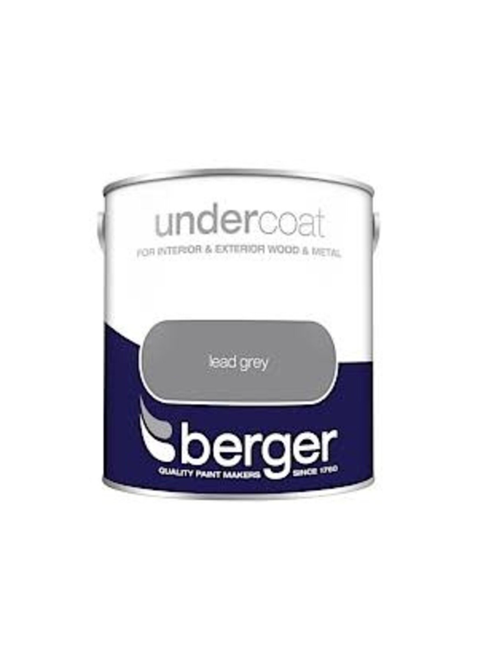 Crown Berger Undercoat 750ml Lead Grey