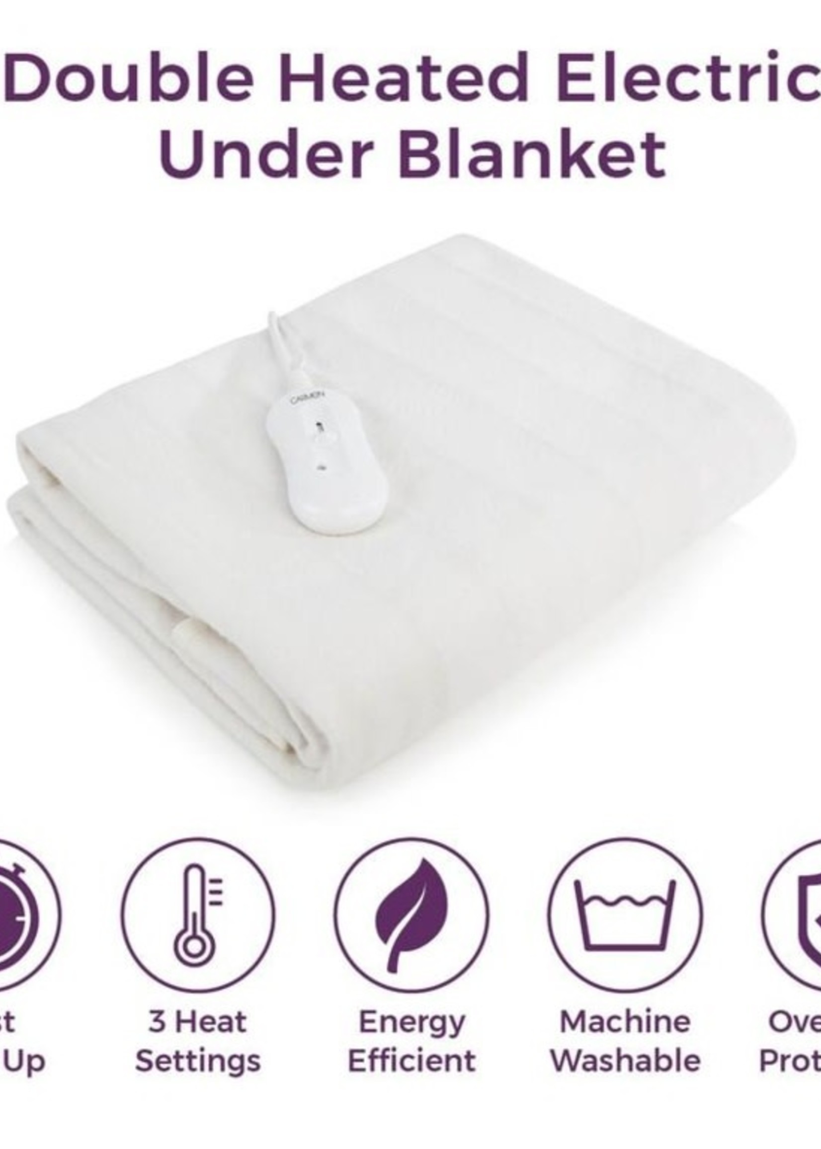 Carmen Heated Under Blanket - Clock's Home and Garden