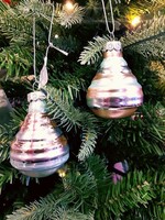 Decoris Lightbulb Shaped Bauble  Hanging Decoration