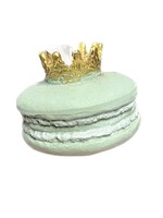 Decoris Green Macaroon with Crown Hanging Decoration