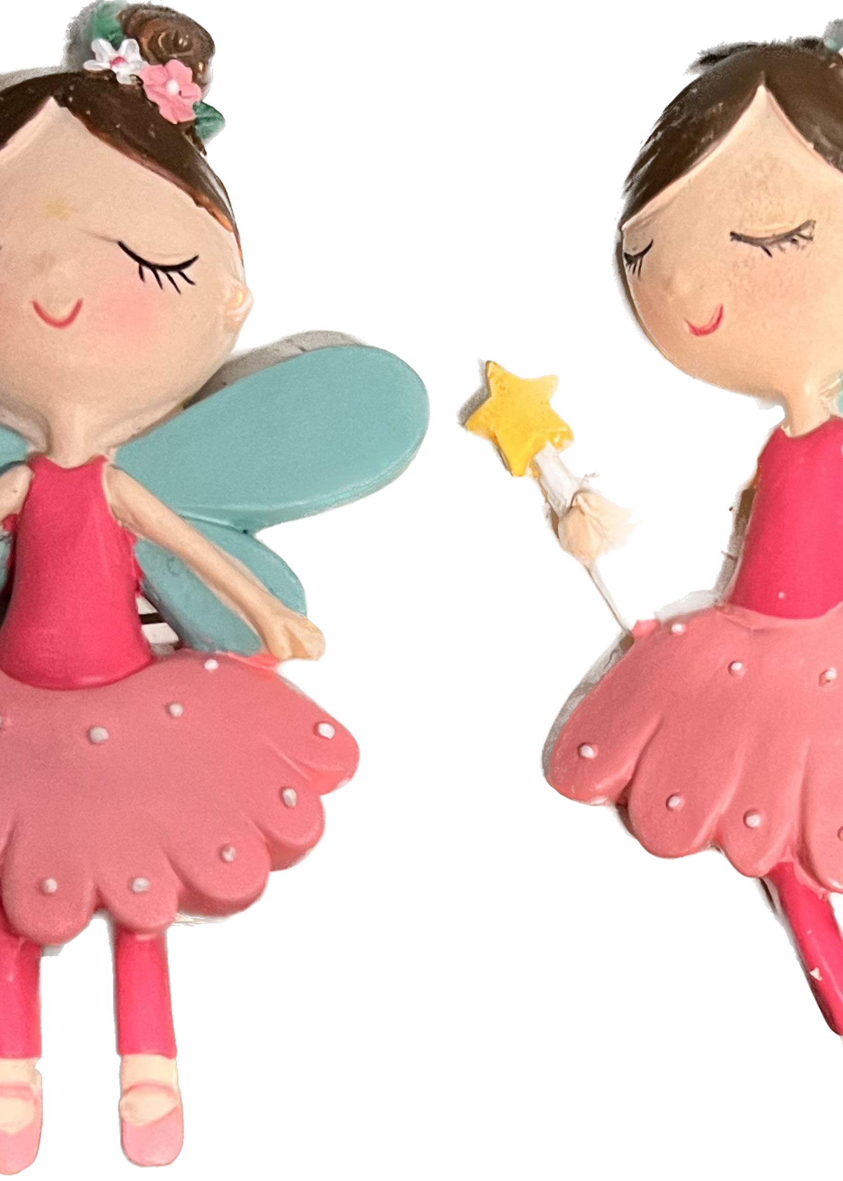 Set of two - Fairy with wand magnets