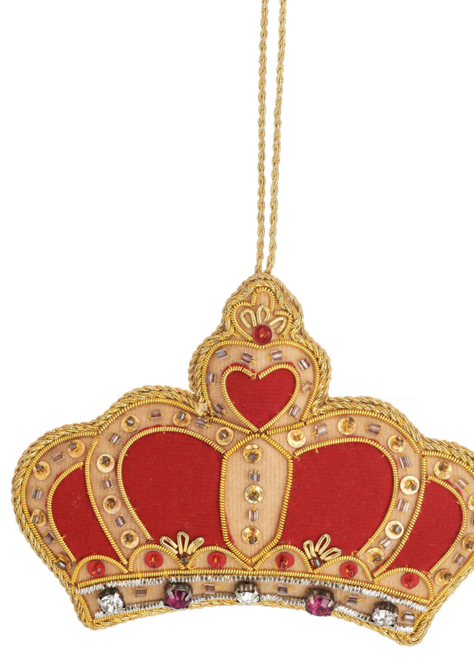 Sass & Belle Crown Zari Decoration