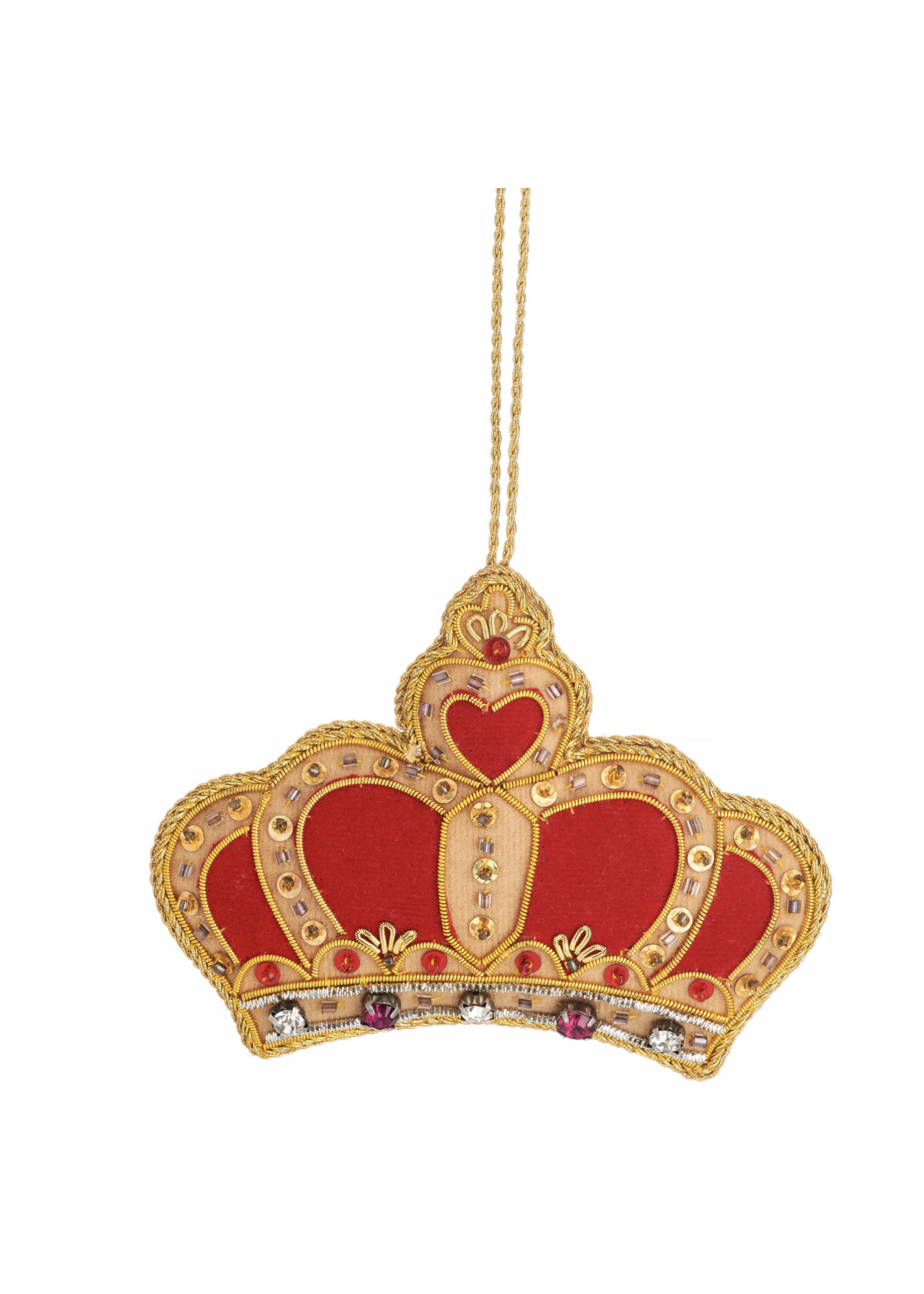 Sass & Belle Crown Zari Decoration