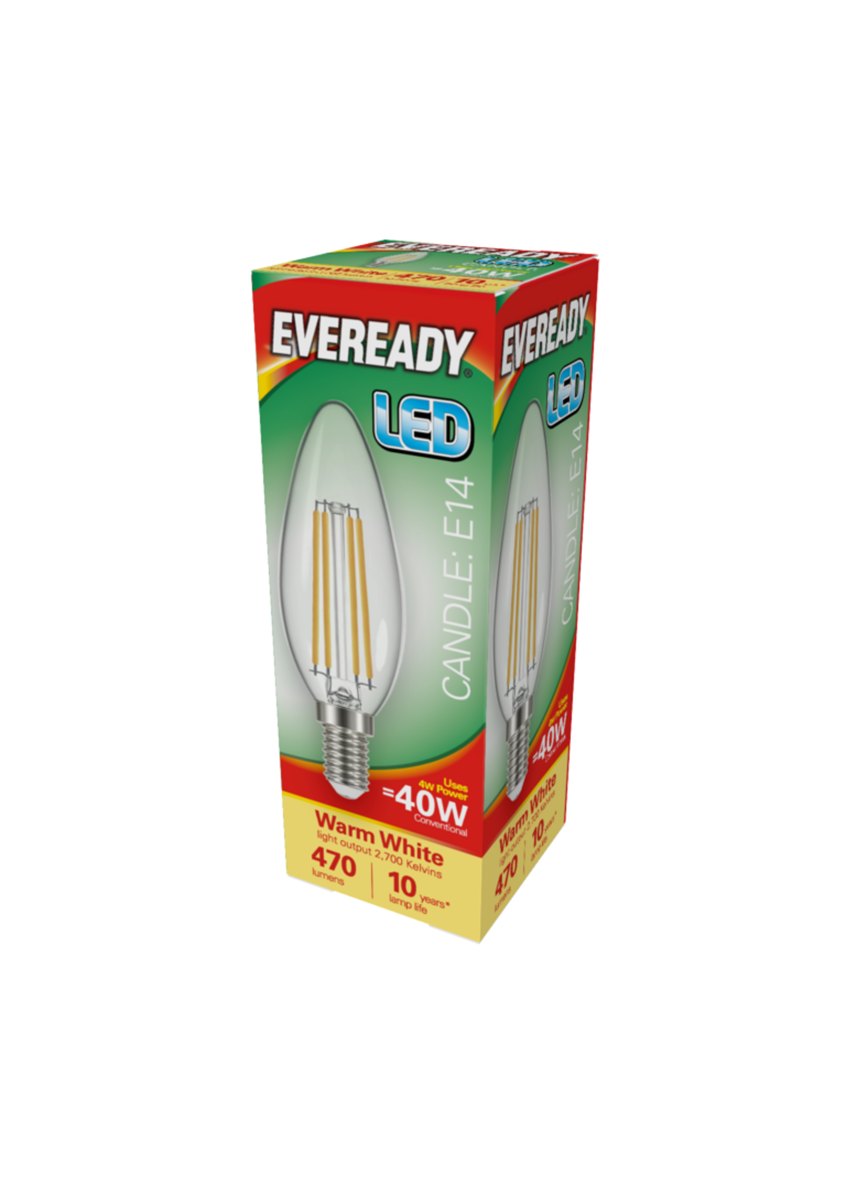 Eveready Eveready LED Filament Candle Bulb