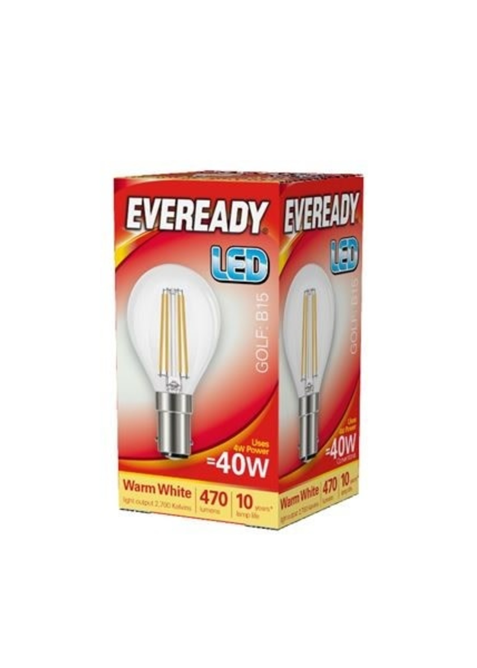 Eveready Eveready LED Filament Golf Bulb