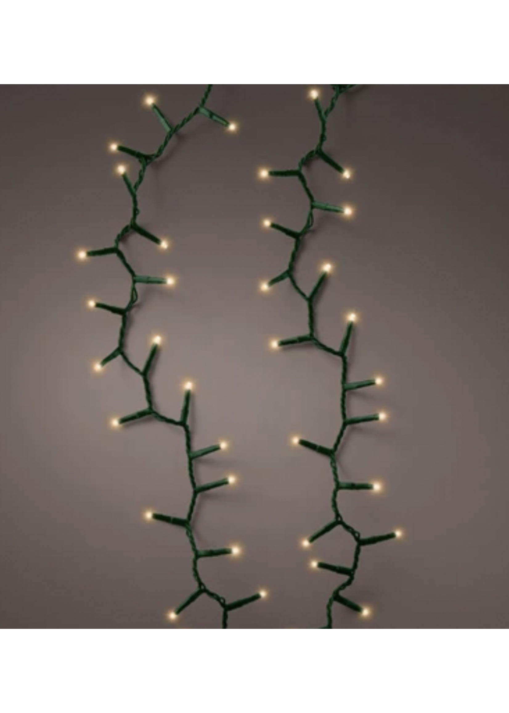 Lumineo Classic Warm 2000 LED Compact Twinkle Lights Indoor/Outdoor