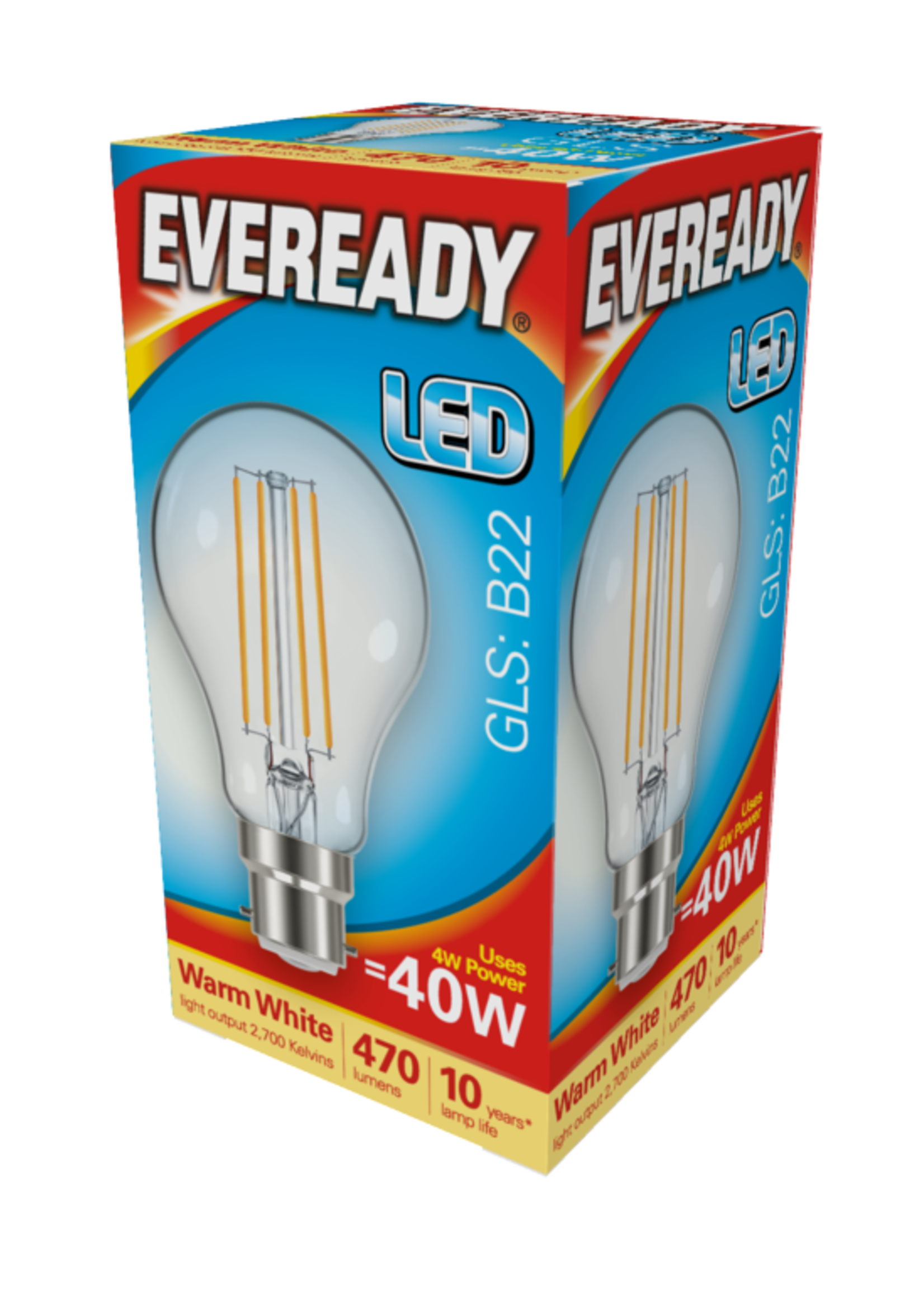 Eveready Eveready LED Filament GLS Bulb