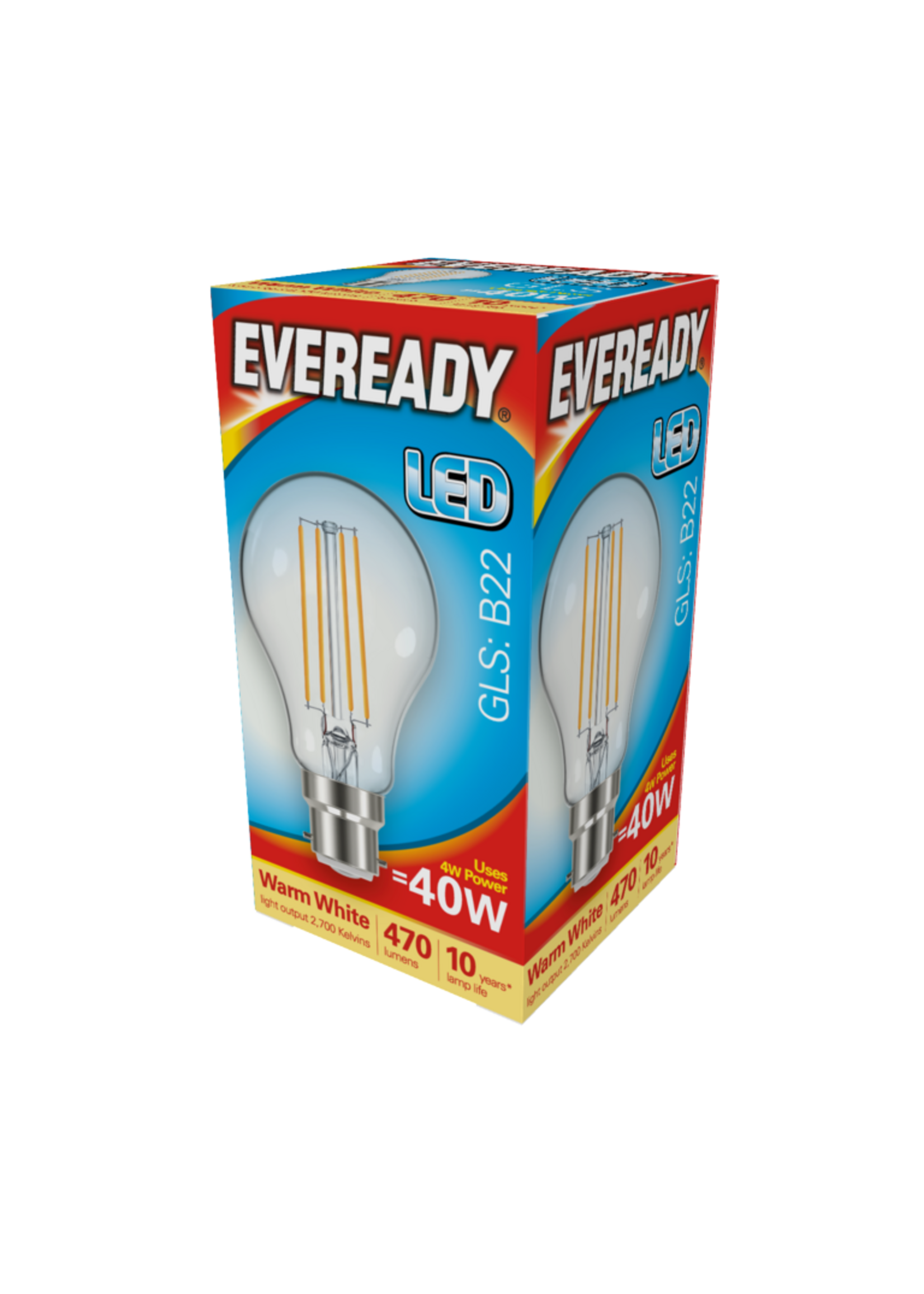 Eveready Eveready LED Filament GLS Bulb