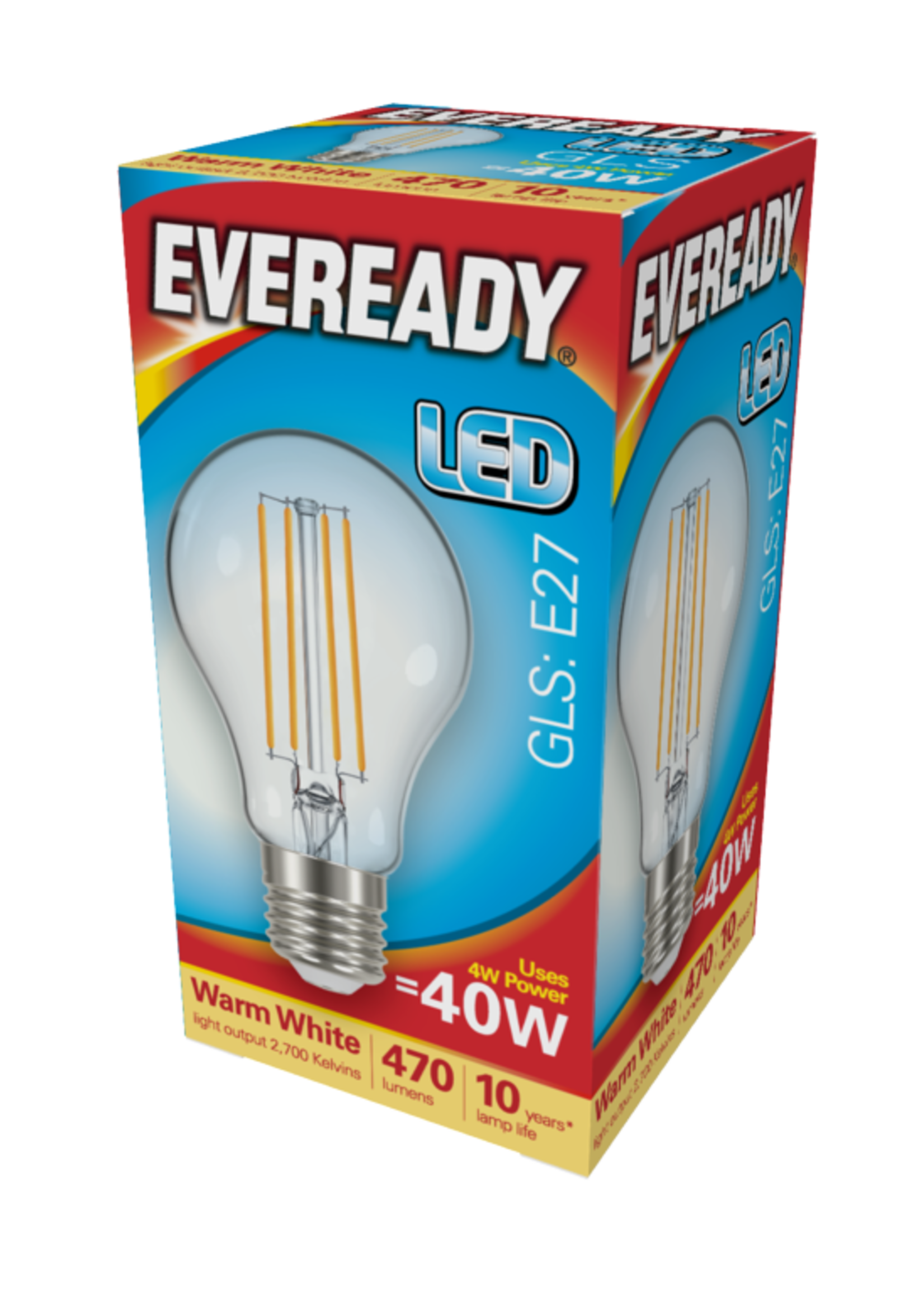 Eveready Eveready LED Filament GLS Bulb