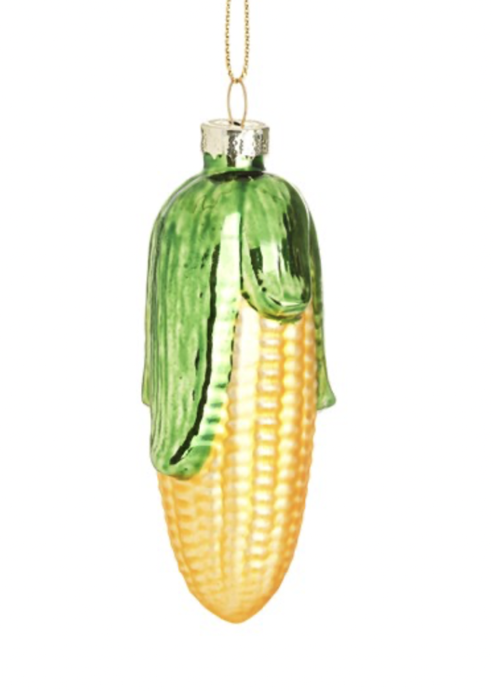 Sass & Belle Corn on the Cob Sweetcorn Shaped Bauble