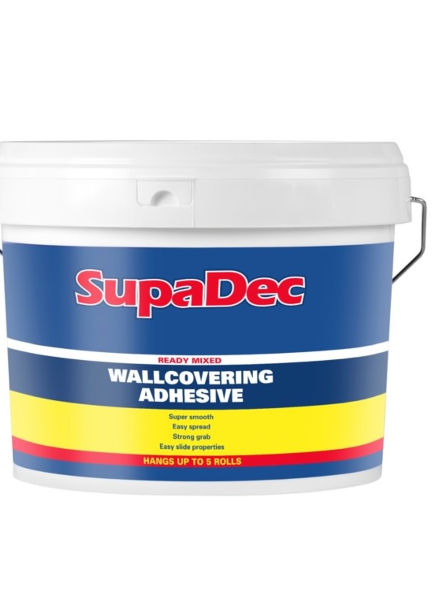 SupaDec SupaDec Wallpaper Adhesive 4.5kg Ready Mixed