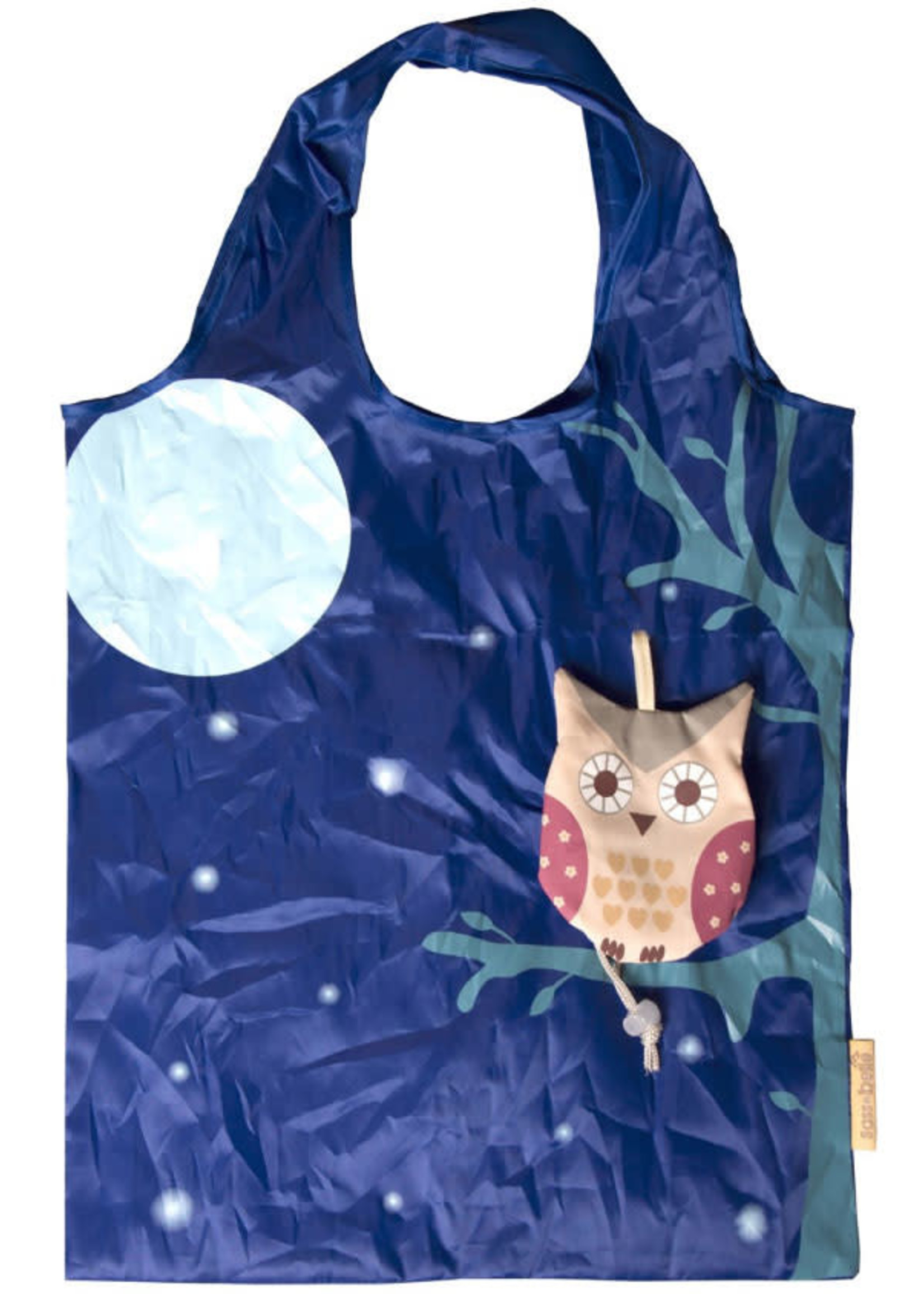 Sass & Belle Owl Bag - foldable into small pouch