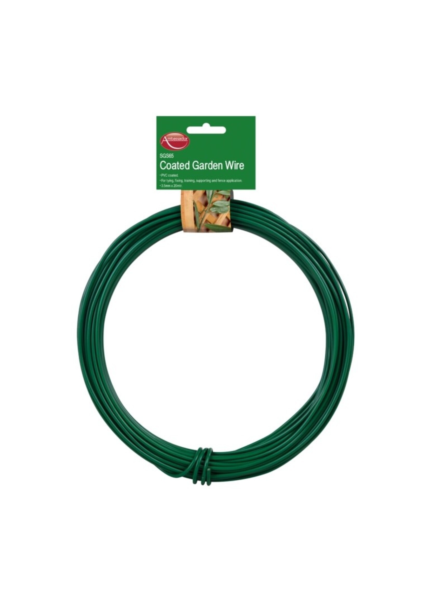 Ambassador Pvc Coated Wire 3.5 x 20m reel