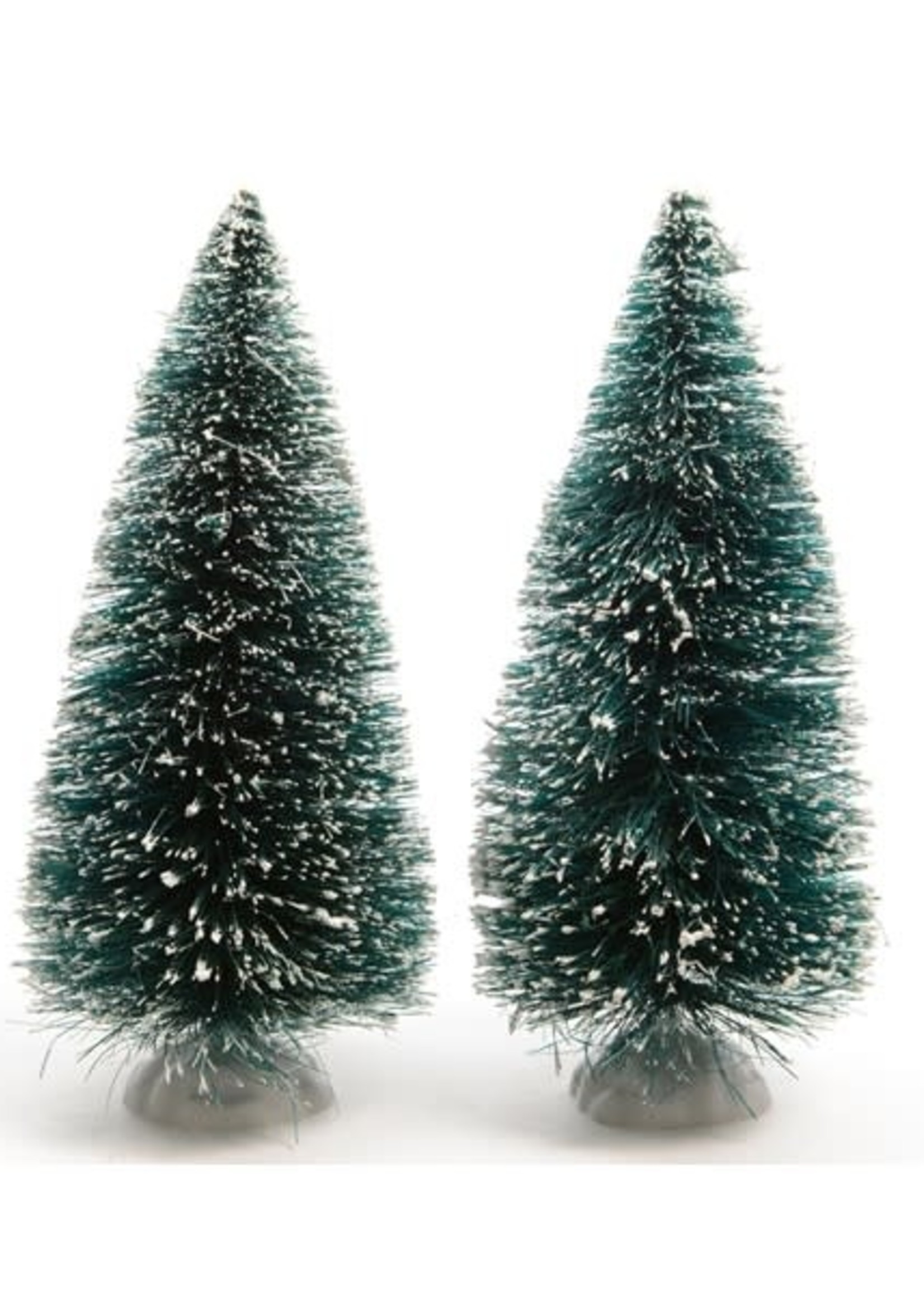 Lumineo Mini Bottle Brush Tree Set of 2