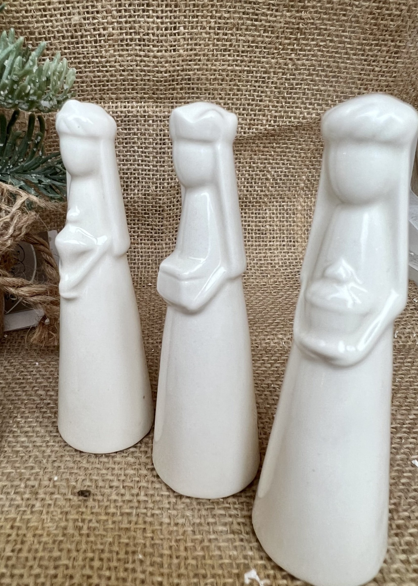 Decoris Porcelain Nativity set 5pce