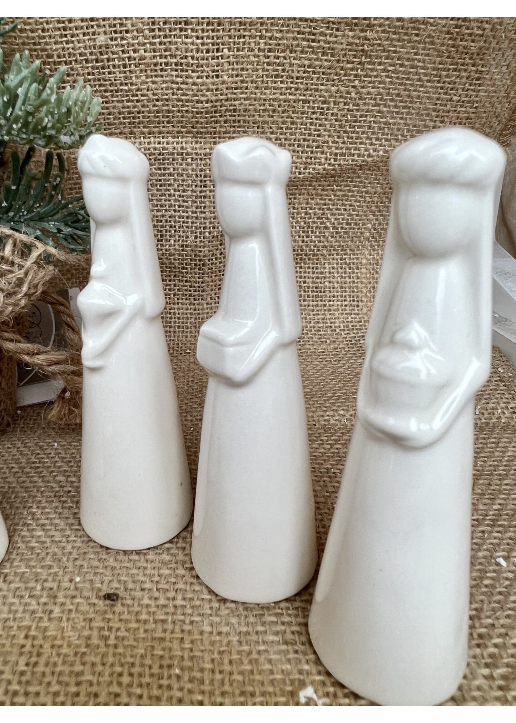 Decoris Porcelain Nativity set 5pce