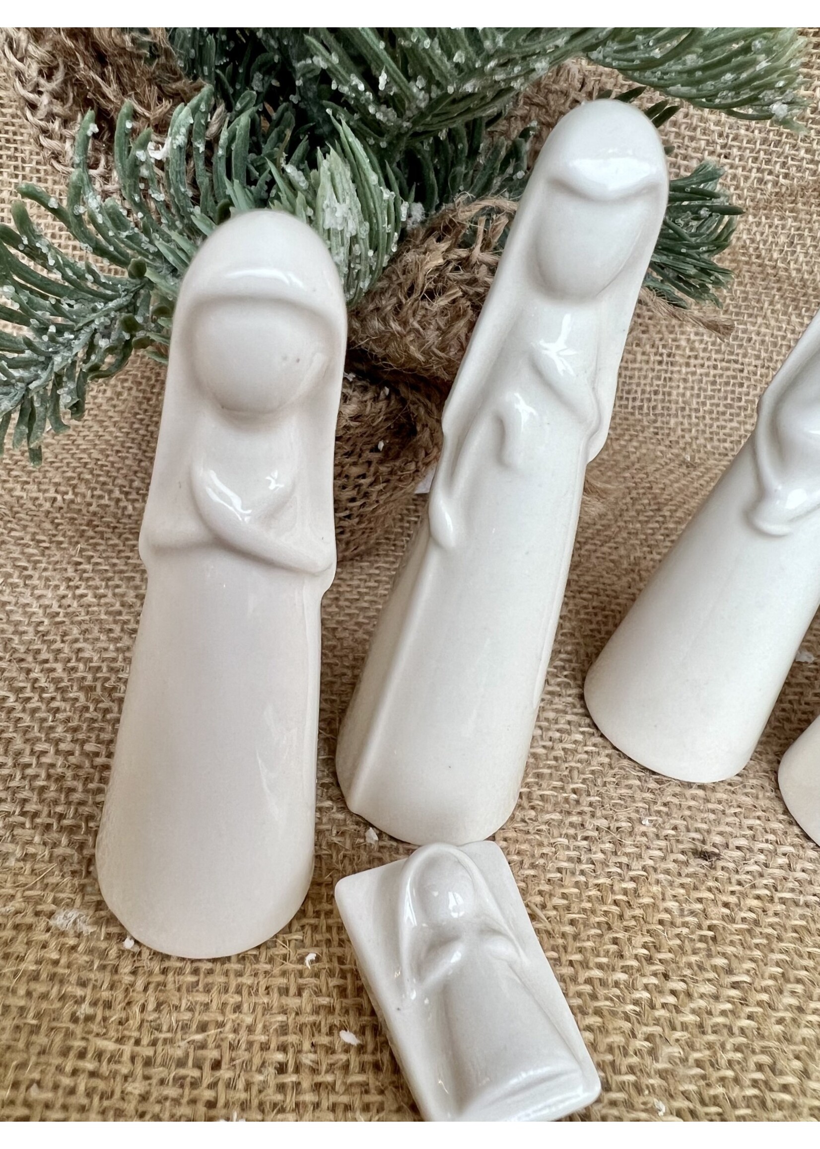 Decoris Porcelain Nativity set 5pce