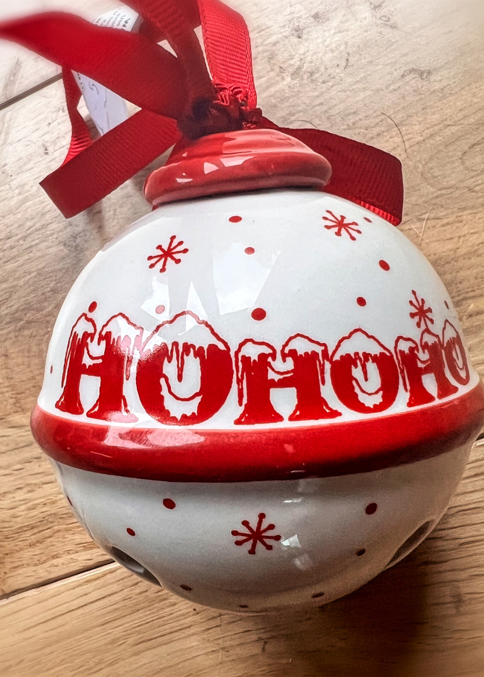 Premier Ho Ho Ho Sleigh Bell 8cm - with bell