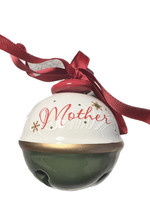 Premier Mother Christmas Ceramic Bell Ornament 8cm