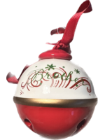 Premier Brother Christmas Ceramic Bell Ornament 8cm