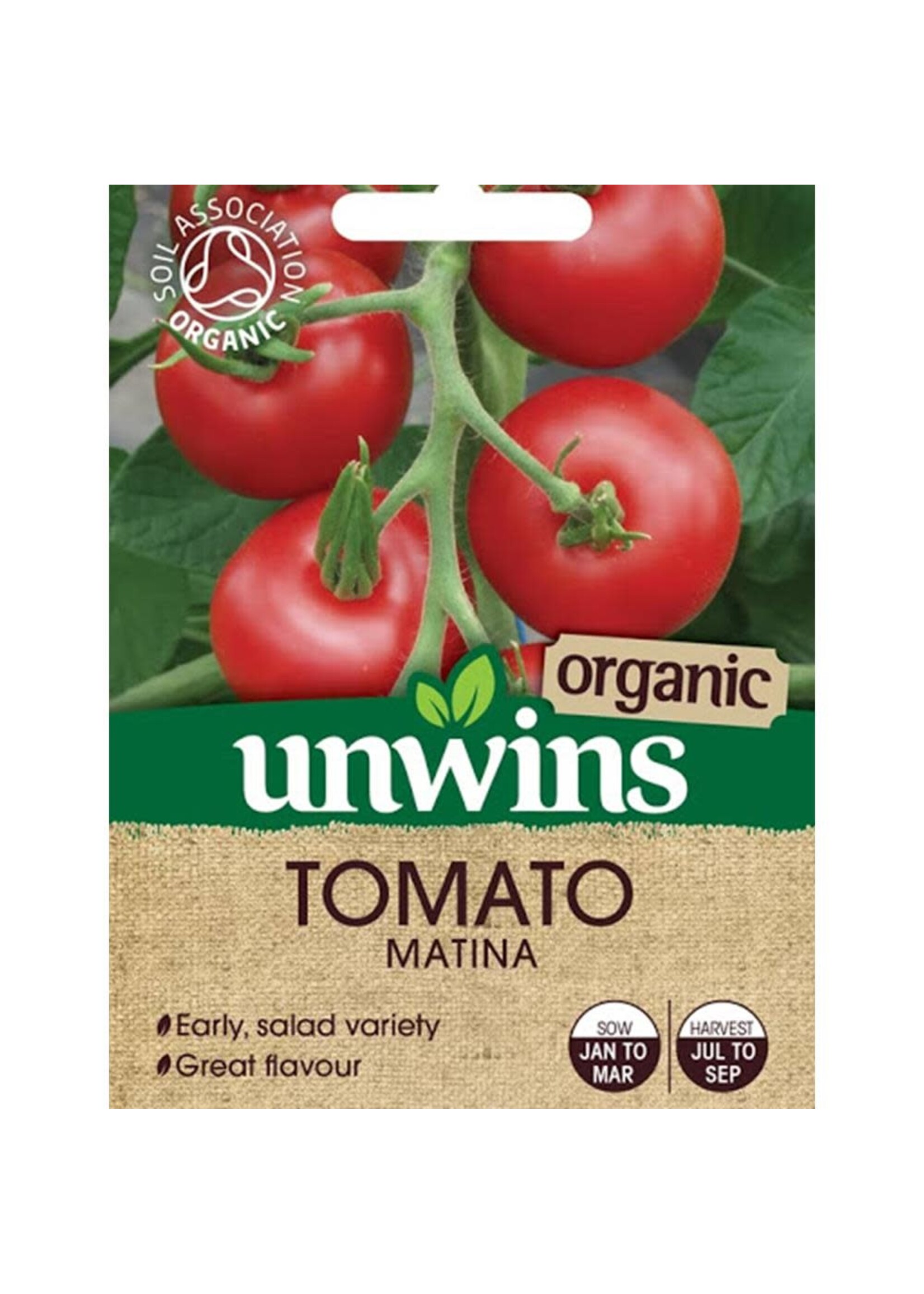 Unwins Organic Tomato - Matina