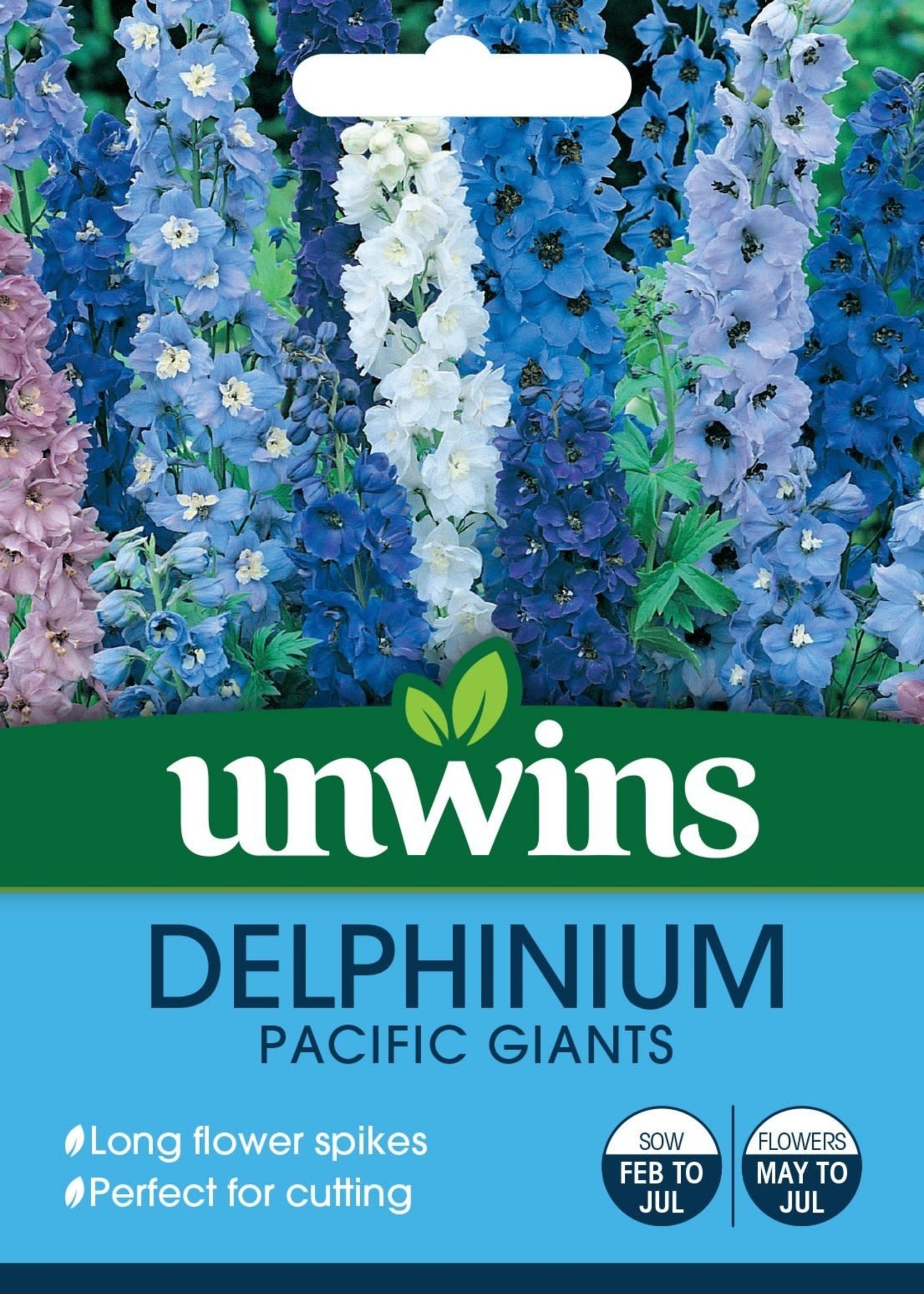 Unwins Delphinium - Pacific Giants