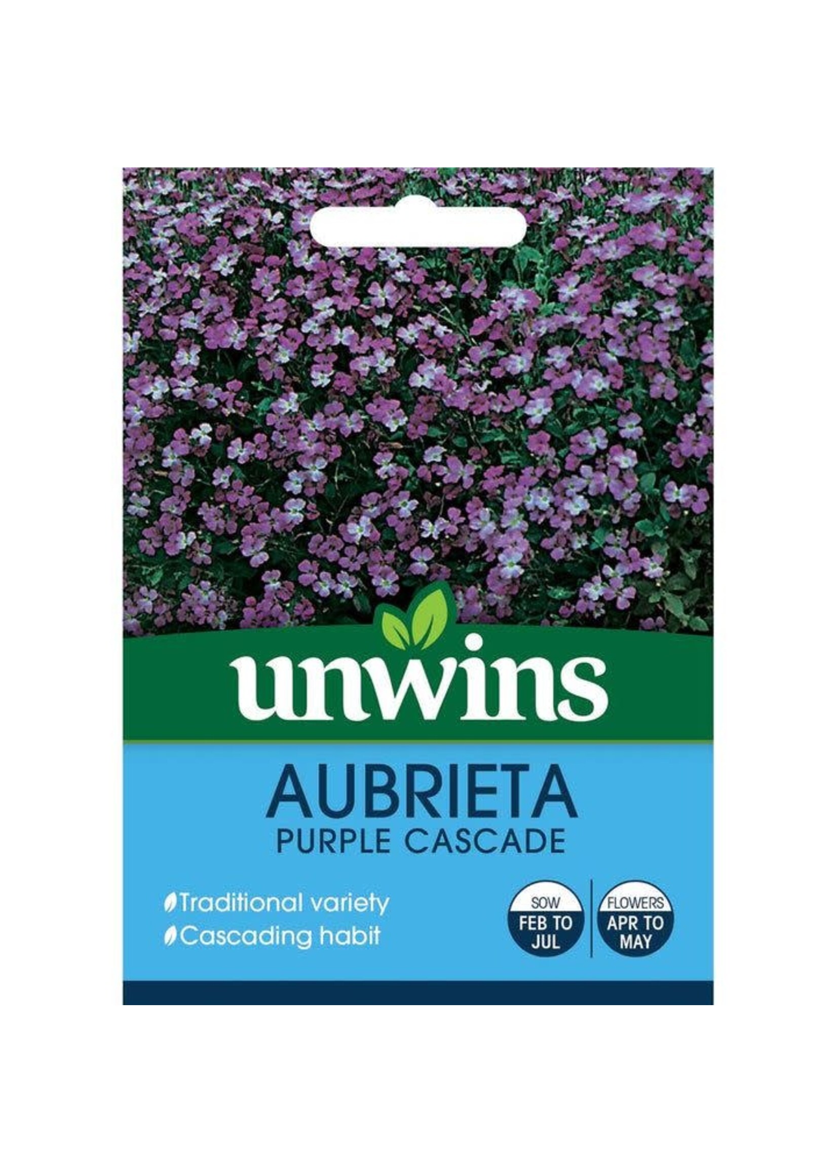 Unwins Aubrietia - Purple Cascade