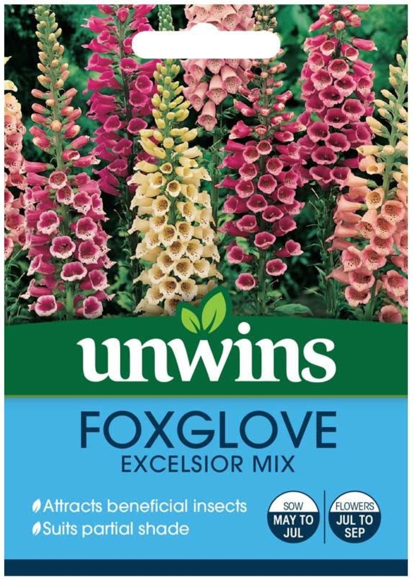 Unwins Foxglove - Excelsior Mix