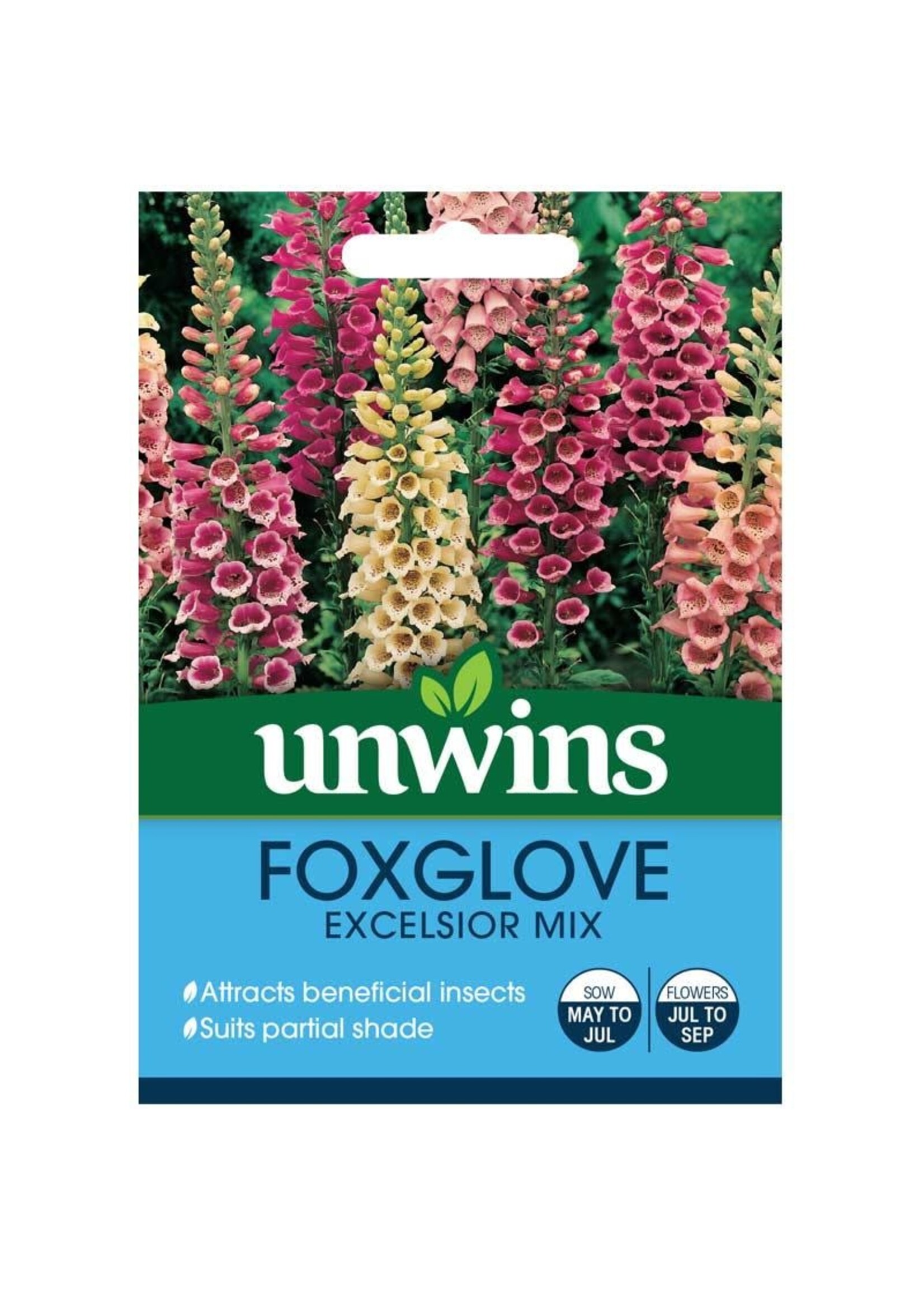 Unwins Foxglove - Excelsior Mix
