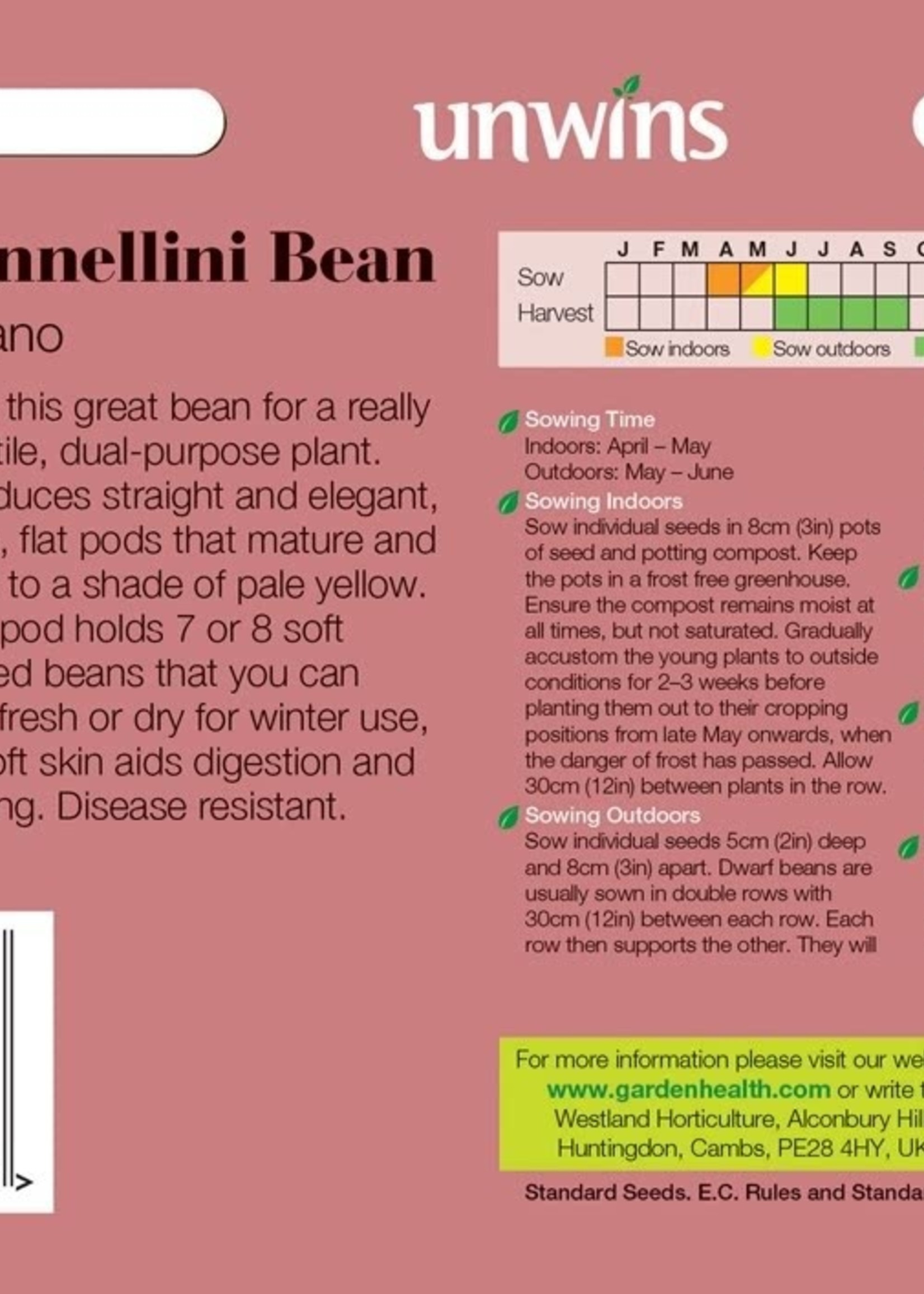 Unwins Cannellini Bean - Sorano