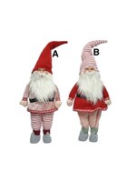 Decoris Pink and Red Gnome Santa 85cm