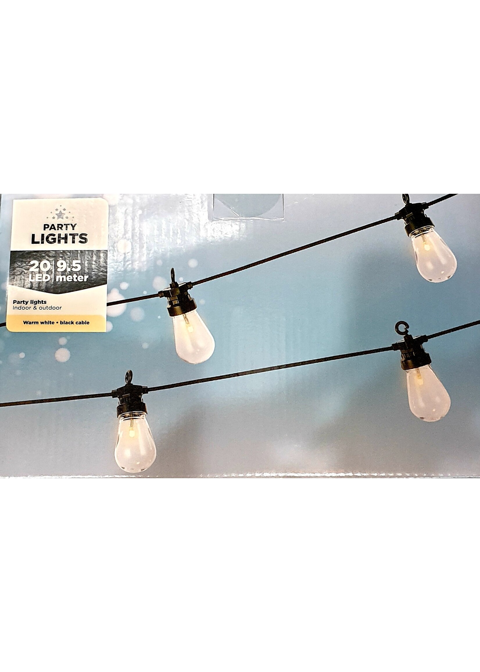 Lumineo Warm White LED Party Lights  20 9.5m