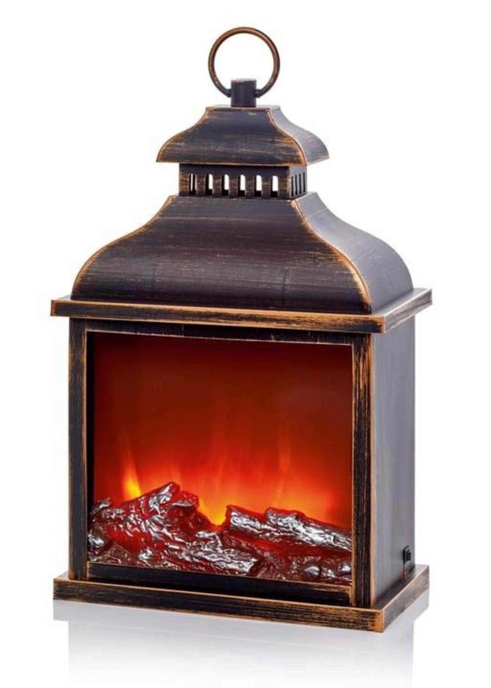 Premier Fireplace Lantern 40cm