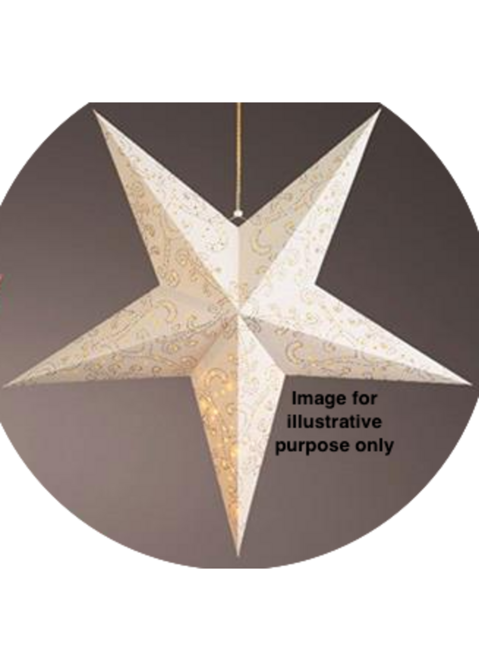 Lumineo White Paper Star Light