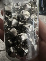 Kaemingk Silver Jingle Bells - small 15mm approx