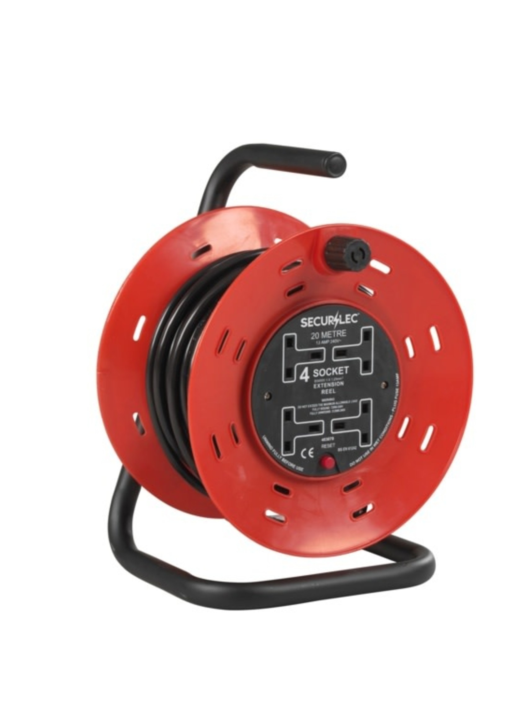 Securlec Securlec Extension Reel 4 Gang 20m 13A