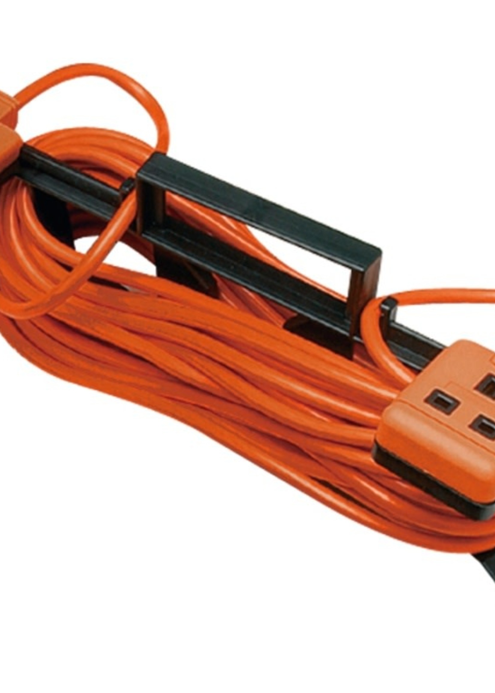 Masterplug Outdoor Extension Lead 1 Gang 15m Orange