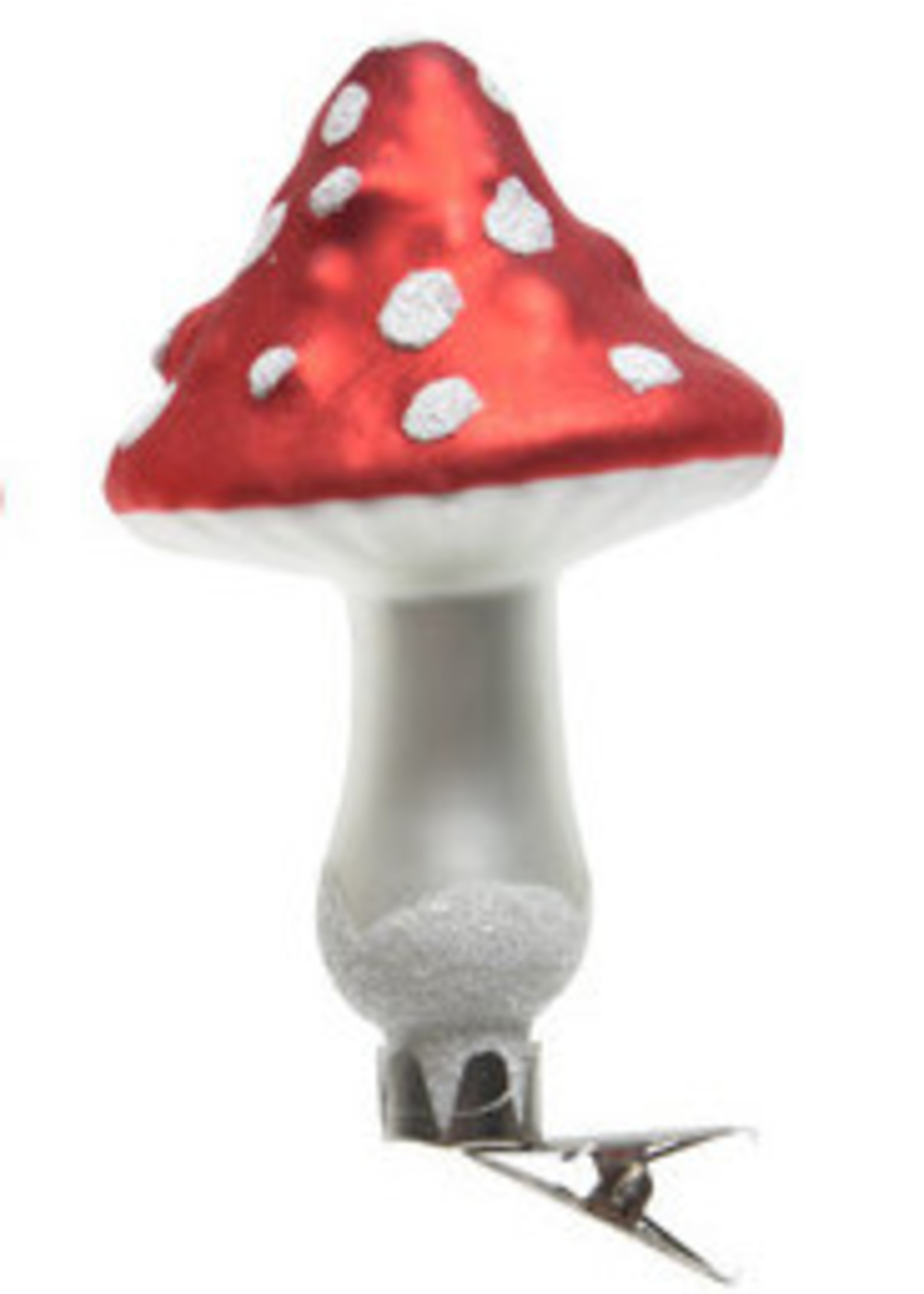 Decoris Clip on Mushroom Long cap Pack of 3