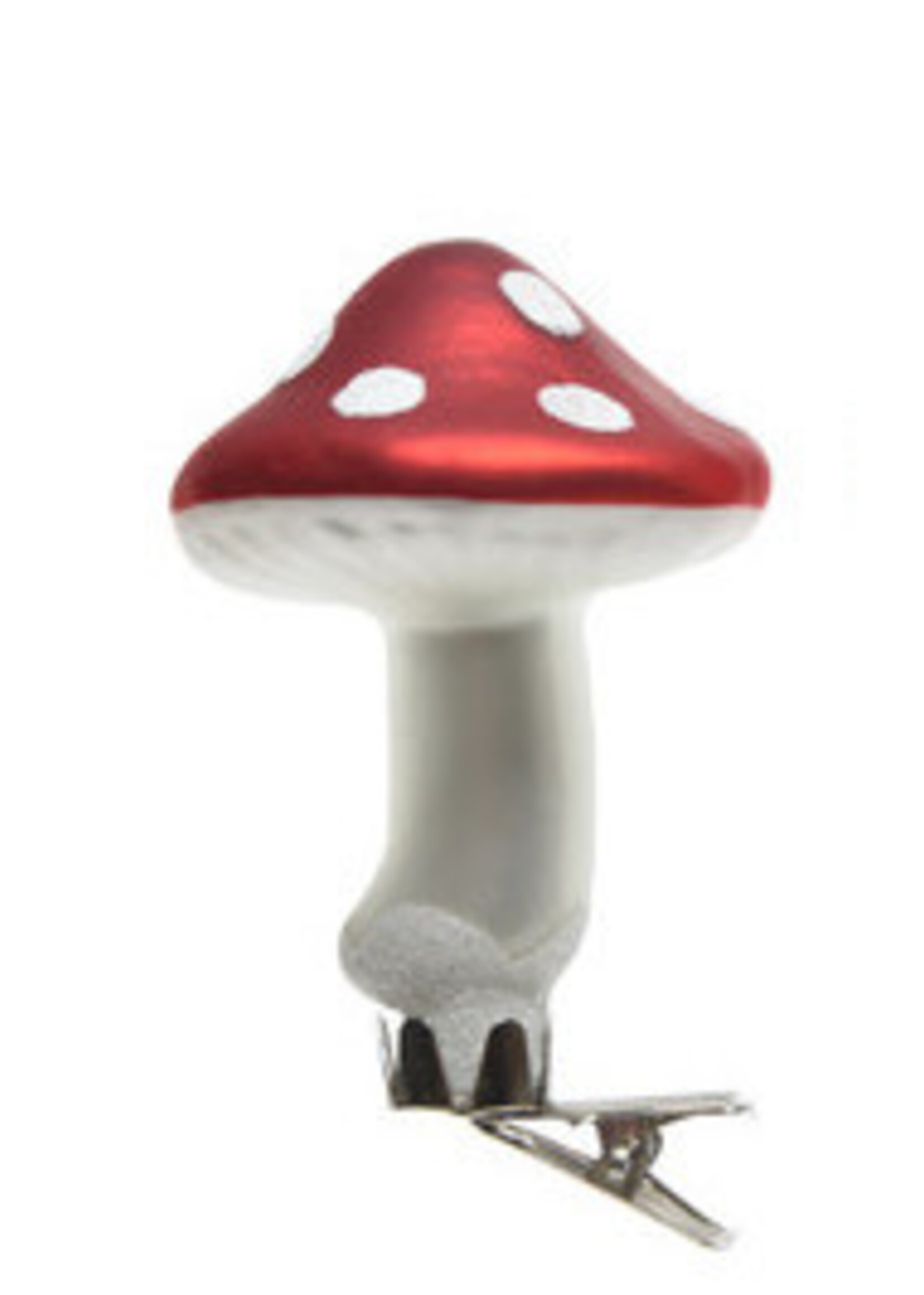 Decoris Clip on Mushroom Short cap Pack of 3