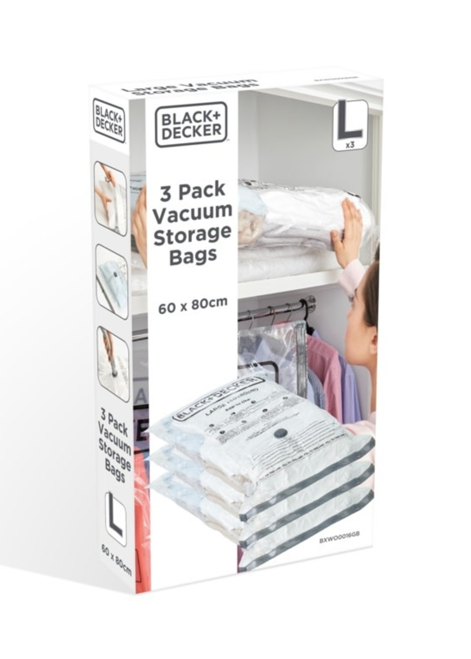 Black & Decker Black & Decker Vacuum Storage Bags  Large 3 Pack