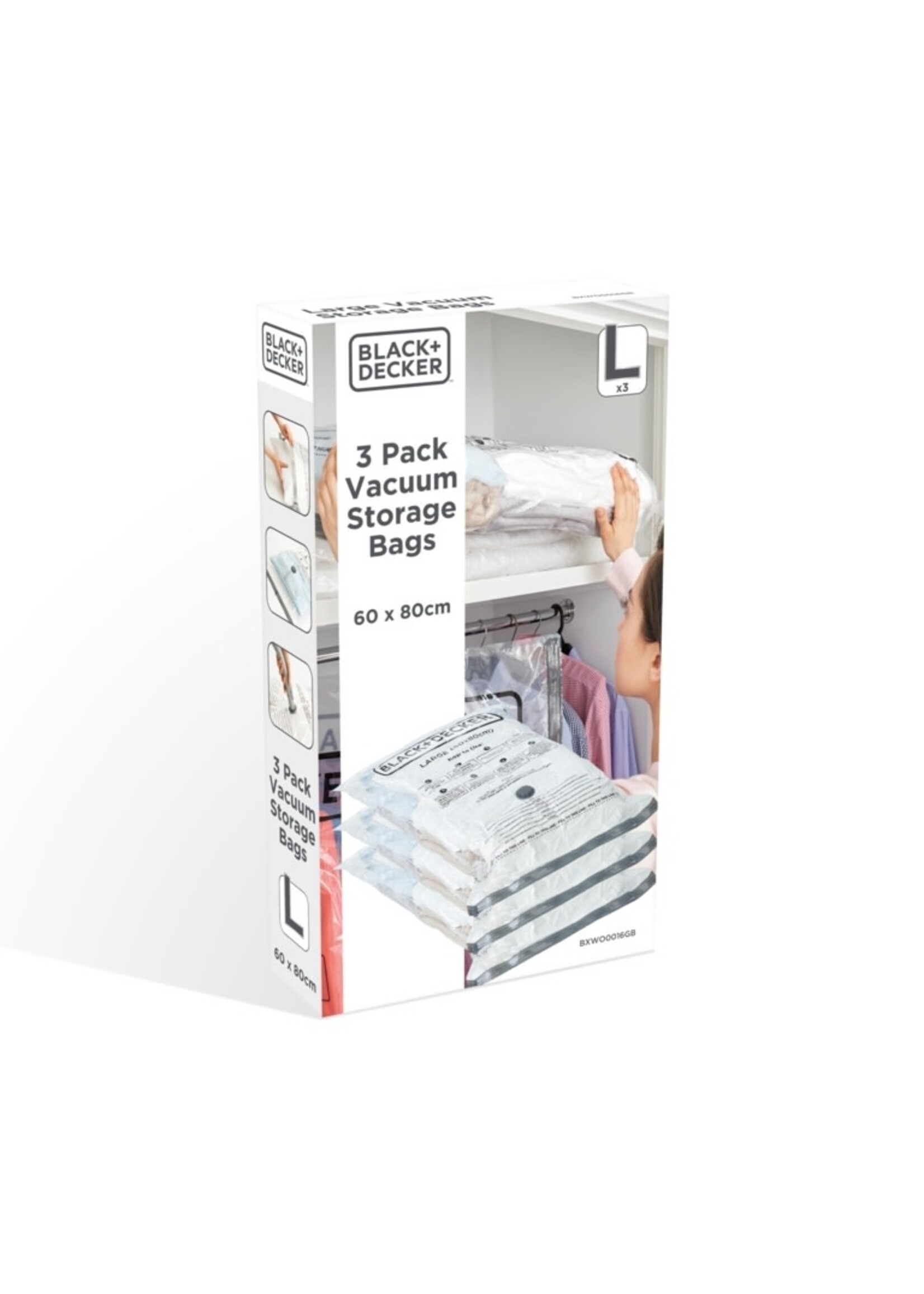 Black & Decker Black & Decker Vacuum Storage Bags  Large 3 Pack