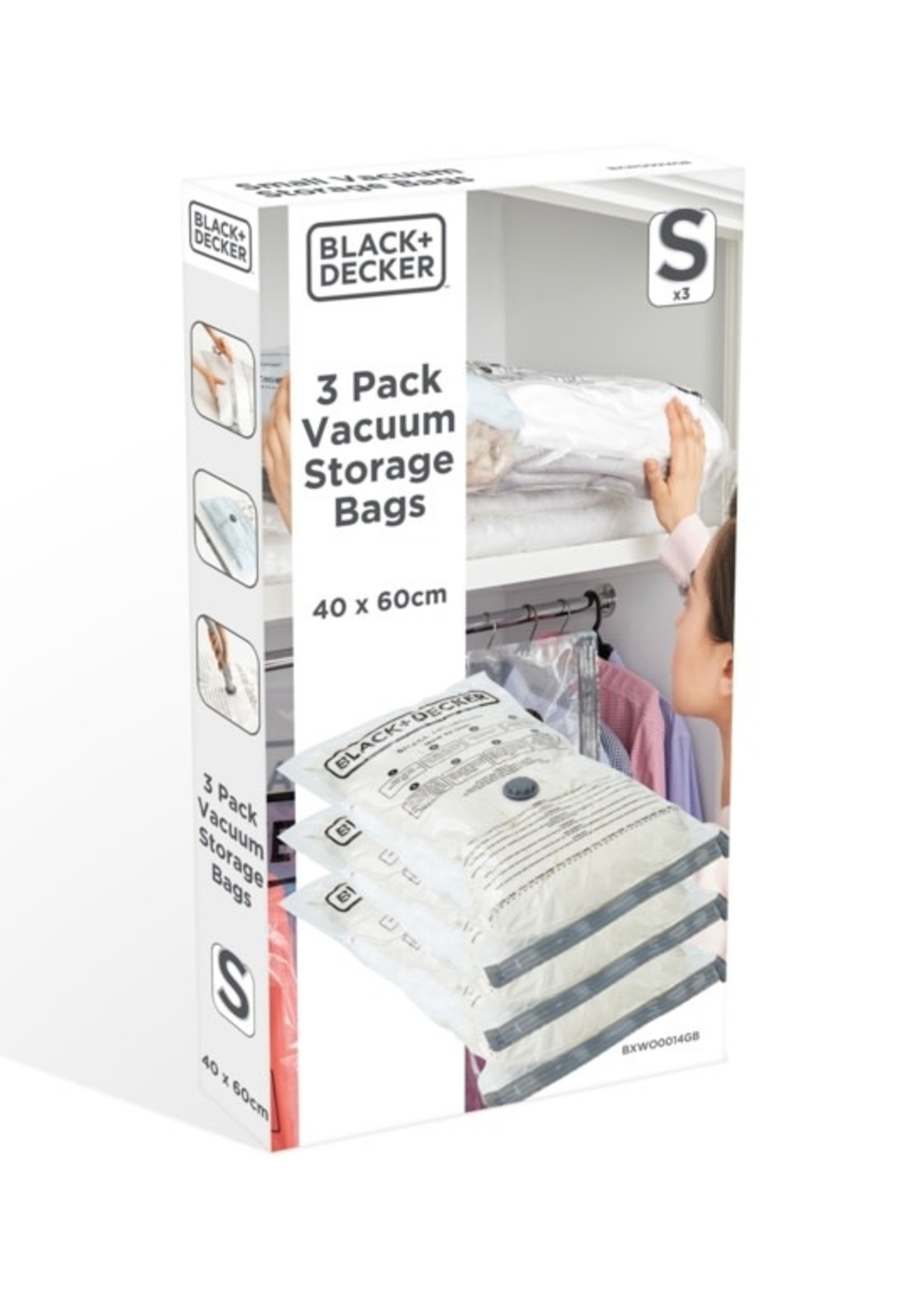Black & Decker Black & Decker Vacuum Storage Bags Small 3 Pack