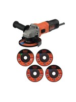 Black & Decker Black & Decker Angle Grinder & 5 Discs 710w